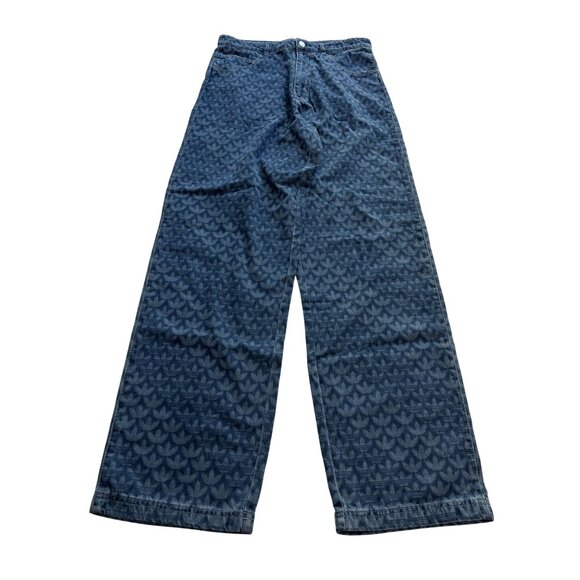 Adidas Monogram Pants in Light Denim